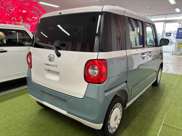 ムーヴキャンバス ストライプスG 4WD 寒冷地仕様 LEDヘッドライト 衝突軽減ブレーキ 両側電動スライドドア シートヒーター スマートキー プッシュスタート(12枚目)