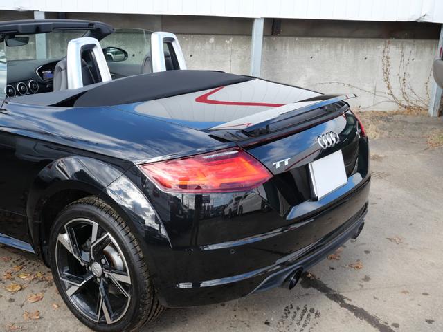 ＴＴロードスター ２．０ＴＦＳＩクワトロ　アシスタンスＰＫＧ　１２．３インチＭＭＩナビＴＶ　バーチャルコックピット　オプション黒革スポーツシート　電動オープン　リヤビューカメラ　ＬＥＤヘッドライト　クルーズコントロール　クリアランスソナー（56枚目）