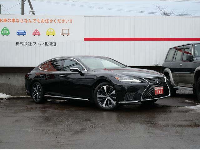 ＬＳ ＬＳ５００ｈ　Ｉパッケージ　法人１オーナ　純正ナビ　パノラミックビュー　寒冷地　デジタルインナーＭ　ＬＥＤヘッドライト　ヘッドアップＤ　レクサスチームメイト　セーフティシステムプラス　パワートランクリッド　純正リモートスタート（4枚目）