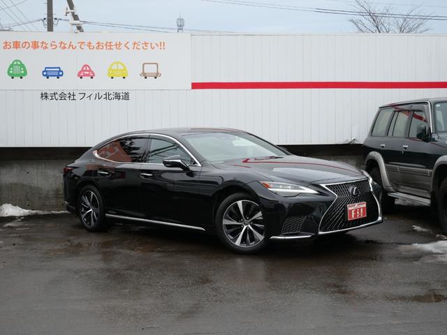 ＬＳ ＬＳ５００ｈ　Ｉパッケージ　法人１オーナ　純正ナビ　パノラミックビュー　寒冷地　デジタルインナーＭ　ＬＥＤヘッドライト　ヘッドアップＤ　レクサスチームメイト　セーフティシステムプラス　パワートランクリッド　純正リモートスタート（6枚目）