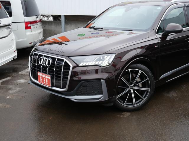 Q7 45 Sラインリミテッド アウディプレセンスF&S&R 12.3バーチャルコックピット マトリクスLEDヘッド MMIナビ アウディサウンドS ヘッドアップディスプレイ 電動リアゲート アダプティブC レーンA 黒革 ETC(47枚目)