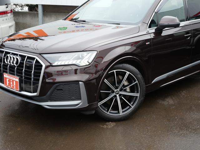 Q7 45 Sラインリミテッド アウディプレセンスF&S&R 12.3バーチャルコックピット マトリクスLEDヘッド MMIナビ アウディサウンドS ヘッドアップディスプレイ 電動リアゲート アダプティブC レーンA 黒革 ETC(49枚目)