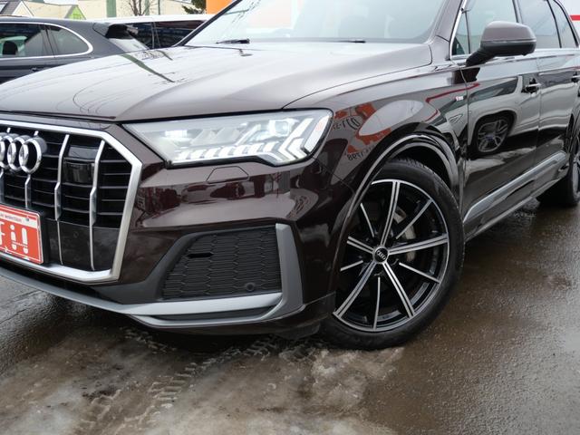 Q7 45 Sラインリミテッド アウディプレセンスF&S&R 12.3バーチャルコックピット マトリクスLEDヘッド MMIナビ アウディサウンドS ヘッドアップディスプレイ 電動リアゲート アダプティブC レーンA 黒革 ETC(55枚目)