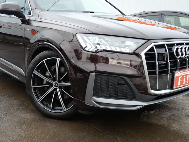 Q7 45 Sラインリミテッド アウディプレセンスF&S&R 12.3バーチャルコックピット マトリクスLEDヘッド MMIナビ アウディサウンドS ヘッドアップディスプレイ 電動リアゲート アダプティブC レーンA 黒革 ETC(56枚目)