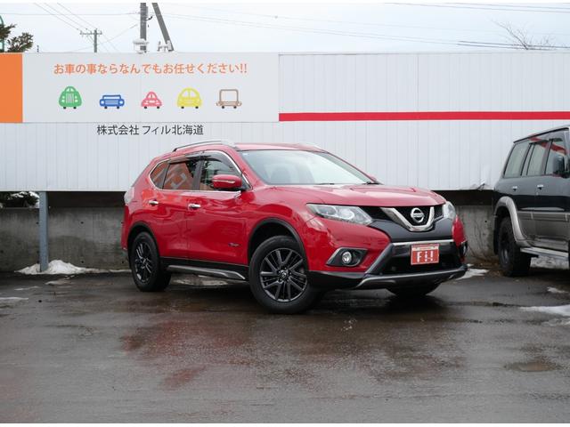 エクストレイル ２０Ｘ　ＨＶブラクＸトリマＸエマジェンシーブレーキＰ　純正フルセグナビ　アラウンドビューモニター　Ｂｌｕｅｔｏｏｔｈ　ＬＥＤヘッドライト　シートヒーター　エマージェンシーブレーキ　ブラインドスポットＡ　車線逸脱警報　ルーフレール　ＥＴＣ　インテリキー（2枚目）