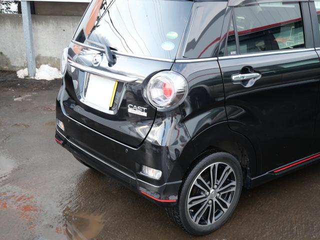 キャスト スポーツＳＡＩＩ　フルセグナビ　バックモニター　Ｂｌｕｅｔｏｏｔｈ　ＬＥＤヘッドライト　ハーフレザーシート　衝突軽減ブレーキ　シートヒーター　エンジンスターター　スマートキー　ＥＴＣ　パドルシフト　モモステアリング（56枚目）