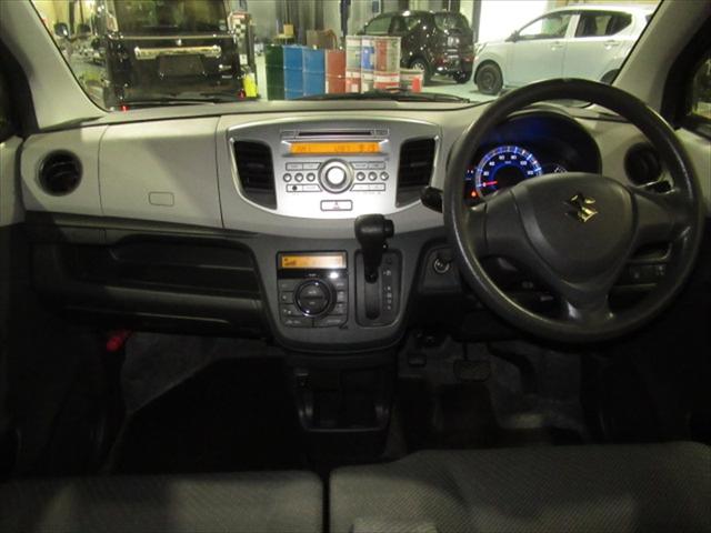 ワゴンR FX シートヒーター・ミラーヒーター・社外アルミホイール・CD再生・アイドリングストップ・キーレス・ABS・Wエアバック・エアコン・パワステ・パワーウィンドウ・禁煙車・4WD(9枚目)