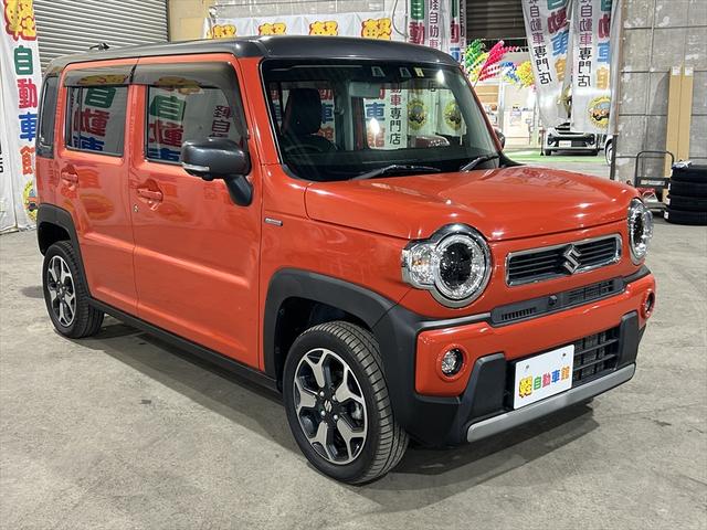 ハスラー ハイブリッドＸ　全方位モニター・バックカメラ・純正ＴＶナビ・Ｂｌｕｅｔｏｏｔｈ・衝突軽減Ｂ・誤発進抑制装置・横滑り防止装置・禁煙車・シートミラーヒーター・ＬＥＤライト・純正アルミホイール・サイドエアバック・４ＷＤ（3枚目）