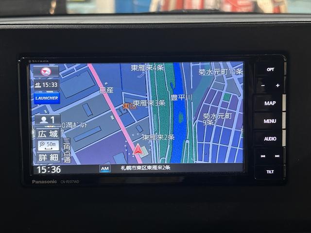 ルークス X フルセグTVナビ・全周囲カメラ・ドラレコ・エンスタ・Bluetooth・シートミラーヒーター・片側パワースライドドア・衝突軽減ブレーキ・誤発進抑制装置・横滑り防止装置・禁煙車・サイドエアバック・4WD(15枚目)