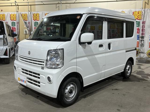 エブリイ ＰＣ　セーフティーサポート装着車・フルセグＴＶナビ・Ｂｌｕｅｔｏｏｔｈ・ＤＶＤ再生・キーレス・ミラーヒーター・衝突軽減ブレーキ・誤発進抑制装置・横滑り防止装置・ＡＢＳ・Ｗエアバック・禁煙車・４ＷＤ（5枚目）