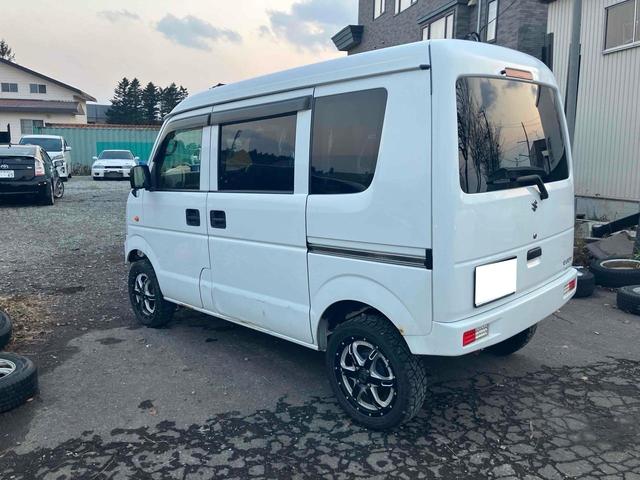 エブリイ PC 4WD AT ETC ナビ TV 両側スライドドア キーレスエントリー 盗難防止システム アルミホイール エアコン パワーステアリング パワーウィンドウ スタッドレスタイヤ付き(16枚目)