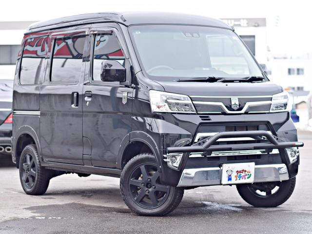 サンバーバン ＶＣターボスマートアシスト　ブレーキサポート　ＬＥＤヘッドライト　フルセグＴＶ　車線逸脱警報　バックカメラ　キーレス　アイドリングストップ　両側スライドドア　ドライブレコーダー　パートタイム４ＷＤ　横滑り防止機能　ＤＶＤ再生可能（13枚目）