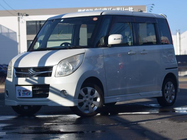 パレット Ｔ　運転席助手席エアバック　セキュリティーアラーム　パワーステアリング　フルフラットシート　フルオートエアコン　アルミホイール　ベンチＳ　パワーウィンドウ　キーレス　４ＷＤ　運転席エアバッグ　サイドエアＢ（3枚目）