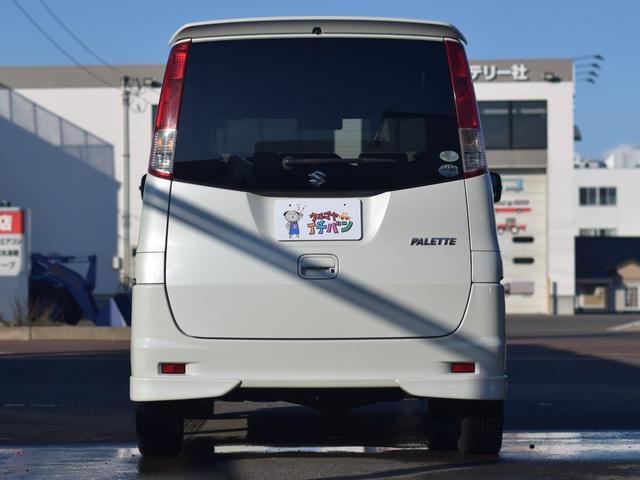 パレット Ｔ　運転席助手席エアバック　セキュリティーアラーム　パワーステアリング　フルフラットシート　フルオートエアコン　アルミホイール　ベンチＳ　パワーウィンドウ　キーレス　４ＷＤ　運転席エアバッグ　サイドエアＢ（5枚目）