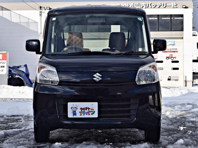 スペーシア Ｘ　両側スライド片側電動　フルタイム４ＷＤ　イモビライザー　助手席エアバッグ　ＰＷ　運転席エアバック　ベンチＳ　ＡＵＴＯエアコン　パワーステアリング　ＡＢＳ　アイドリンクストップ　キーレスエントリ－（7枚目）