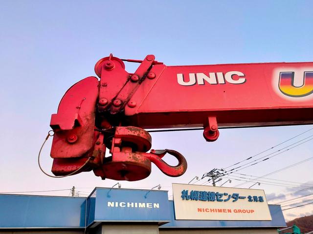 コンドル クレーン付き平ボデー 4段ブームクレーン付き平ボデーラジコン仕様ベッド付きキャビン(34枚目)