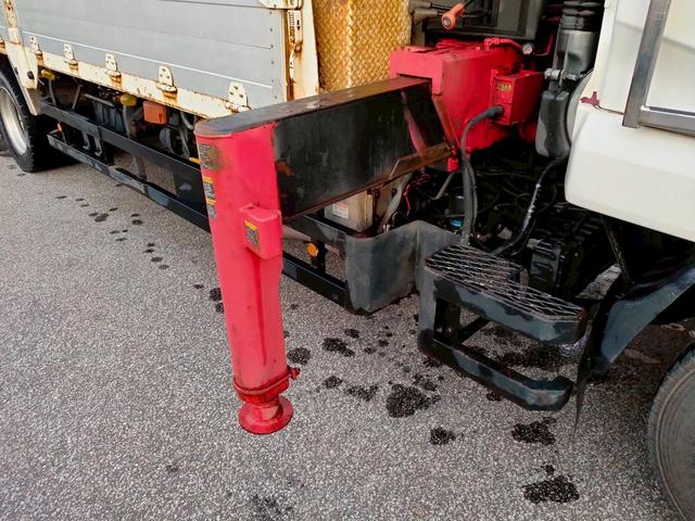 コンドル クレーン付き平ボデー 4段ブームクレーン付き平ボデーラジコン仕様ベッド付きキャビン(39枚目)