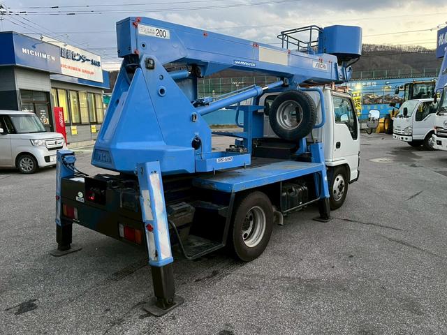 エルフトラック 高所作業車 高所作業車スチールバケット(5枚目)