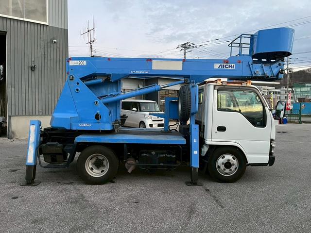 エルフトラック 高所作業車 高所作業車スチールバケット(6枚目)