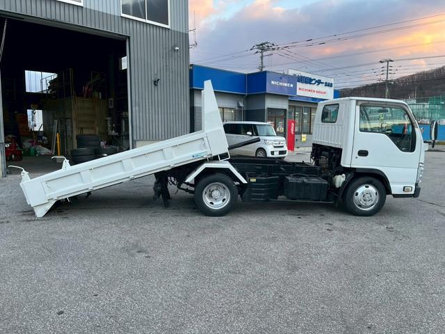 エルフトラック ローダーダンプ ローダーダンプ三方開き積載3トン4WD(12枚目)