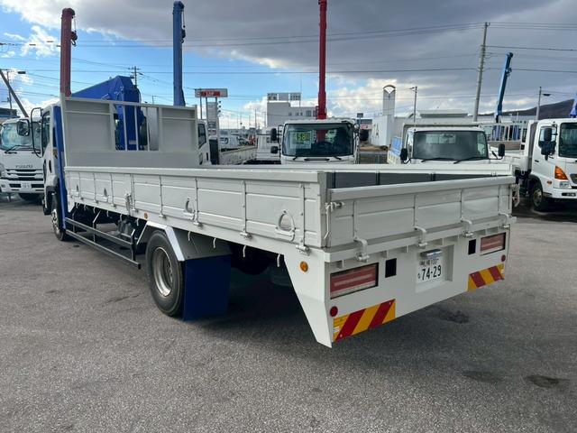 フォワード クレーン付き平ボデー 4段ラジコン仕様ロングジャッキセルフクレーン(13枚目)