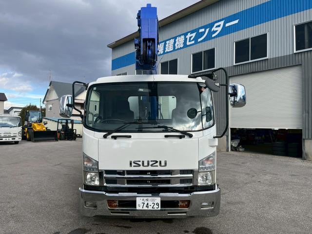 フォワード クレーン付き平ボデー 4段ラジコン仕様ロングジャッキセルフクレーン(16枚目)