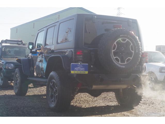 ジープ・ラングラーアンリミテッド ルビコン　ハードロック　４ＷＤ／当社社有車／特別仕様車／事故無／リフトアップ／カスタムオーバーフェンダー／ＵＳサイドマーカー／アクスルロック／スウェイバー／レザーシート／シートヒーター／テールレンズガード／社外ナビ／フルセグ（21枚目）