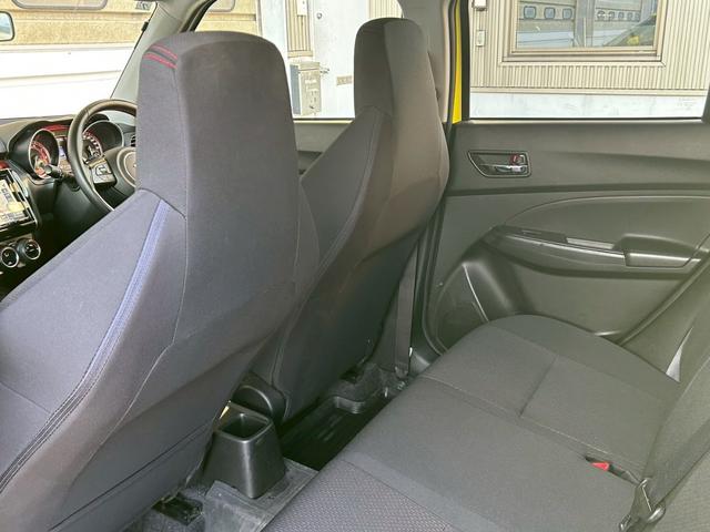 スイフトスポーツ ベースグレード 純正AW / シートヒーター / キーレスエントリー / スマートキー / フルセグTV / Bluetooth接続 / 禁煙車(44枚目)