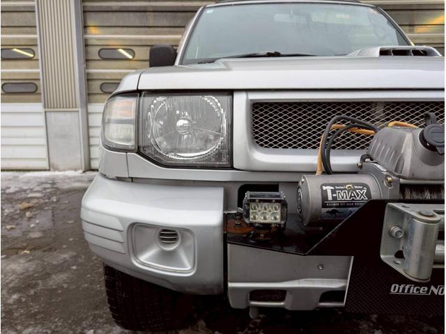 パジェロ ワイド ZR 2.8 メタルトップワイド ZX ディーゼルターボ・4WD・ウィンチ装着車・社外ナビ・サンルーム(17枚目)