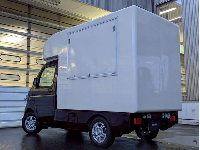 キャリイトラック ＫＣエアコン・パワステ　キッチンカー　移動販売車　換気扇　二口シンク（4枚目）