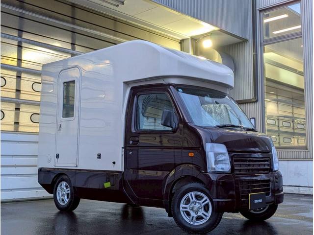 キャリイトラック ＫＣエアコン・パワステ　キッチンカー　移動販売車　換気扇　二口シンク（16枚目）
