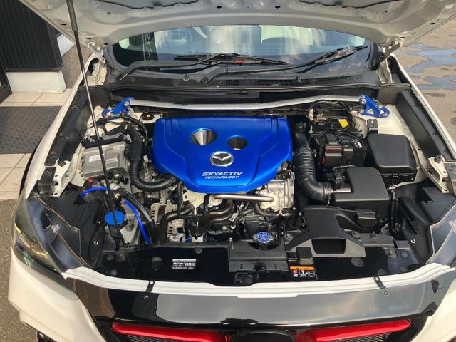 CX-3 XD ツーリング Lパッケージ 純正ナビ Bカメラ BOSE ハーフレザーシート クルコン シートヒーター 社外ホイール 社外フルエアロ 社外タワーバー 追加メーター(19枚目)