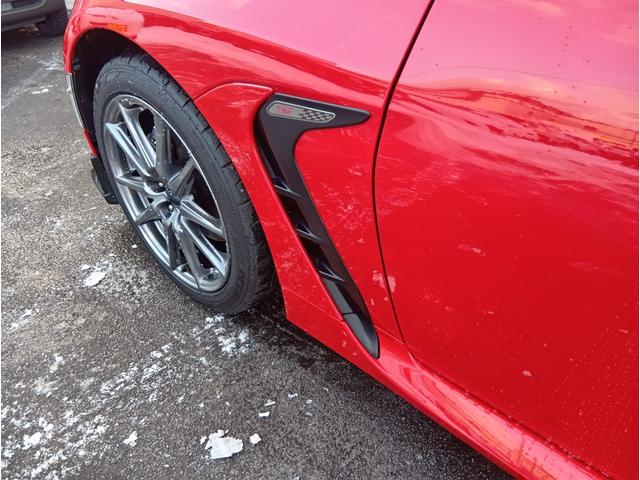 BRZ R 6MT 本州仕入 STIエアロ STIマフラー アルパインナビ 地デジTV LEDヘッドランプ ETC プッシュスタート 純正AW(3枚目)