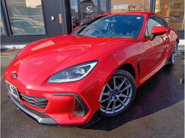 BRZ R 6MT 本州仕入 STIエアロ STIマフラー アルパインナビ 地デジTV LEDヘッドランプ ETC プッシュスタート 純正AW(10枚目)
