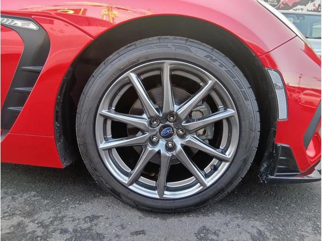 BRZ R 6MT 本州仕入 STIエアロ STIマフラー アルパインナビ 地デジTV LEDヘッドランプ ETC プッシュスタート 純正AW(18枚目)