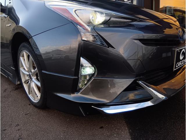 プリウス Sツーリングセレクション 寒冷地仕様 LED ヘッドライト フォグライト フルエアロクルコン プリクラ シートヒーター 純正ナビ 地デジTV バックカメラ ETC プッシュスタート(2枚目)