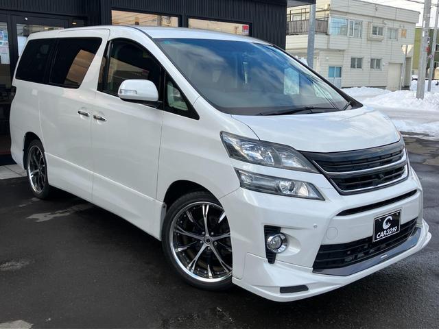 ヴェルファイア ２．４Ｚ　Ｇエディション　４ＷＤ　ＴＲＤ　ＷＯＲＫ２０ＡＷ　寒冷地仕様　両側パワスラ　パノラミックビュー　純正ＨＤＤナビ　地デジＴＶ　エグゼクティブパワーシート　パワーバックドア　クリアランスソナー　クルコン　ドラレコ　ＥＴＣ（12枚目）