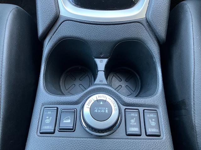 エクストレイル ２０Ｘ　４ＷＤ　後期　ＬＥＤヘッドランプ　フォグランプ　パワーバックドア　社外ナビ　テレビ　Ｂカメラ　シートヒーター　ドライブレコーダー（36枚目）