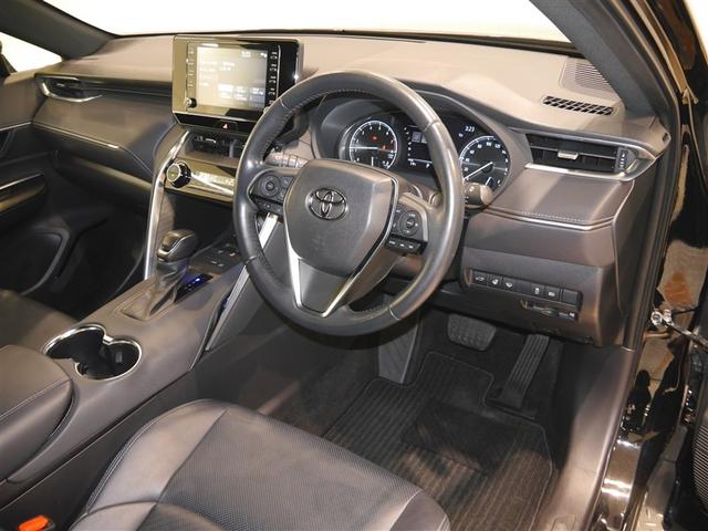 ハリアー Ｇ　レザーパッケージ　レザーシート　クルーズコントロール　ドライブレコーダー　バックモニター　横滑り防止機能　盗難防止装置　電動シート　キーレス　アルミホイール　スマートキー　ミュージックプレイヤー接続可　４ＷＤ　ＥＴＣ（4枚目）