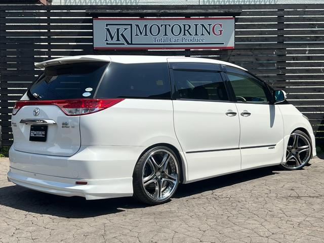 エスティマハイブリッド トヨタ ４ｗｄ アルパイン８インチ ｒｓｒ車高調 ワーク２０インチの中古車詳細 中古車検索ならkurutown クルタウン