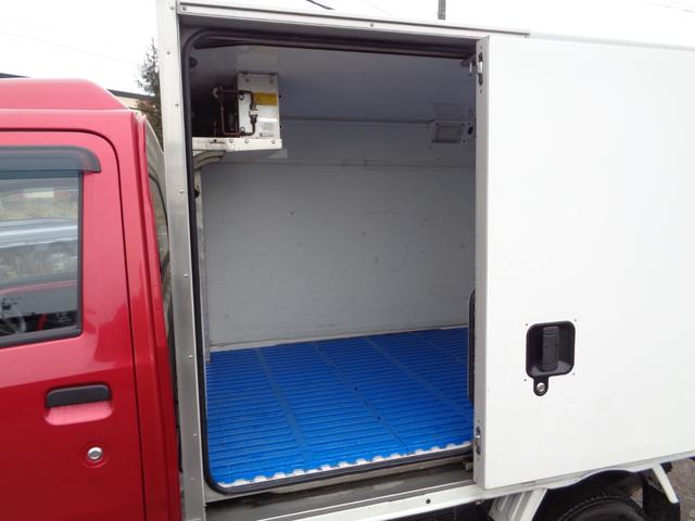 ハイゼットトラック カラーアルミ中温冷凍車 片側スライド仕様 4WD AT ワンオーナー 冷凍冷蔵車 ETC キーレスエントリー 運転席エアバッグ パワーウィンドウ 社外アルミホイール(29枚目)