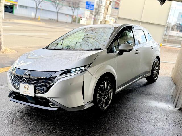 オーラ Ｇ　ＦＯＵＲ　レザーエディション　メーカーオプションニッサンコネクト９インチナビ　ＥＴＣ２．０　ＢＯＳＥサウンドシステム　プロパイロット　アラウンドビュー　寒冷地仕様　ドライブレコーダー　純正アルミ夏タイヤセット積込　ワンオーナー（3枚目）