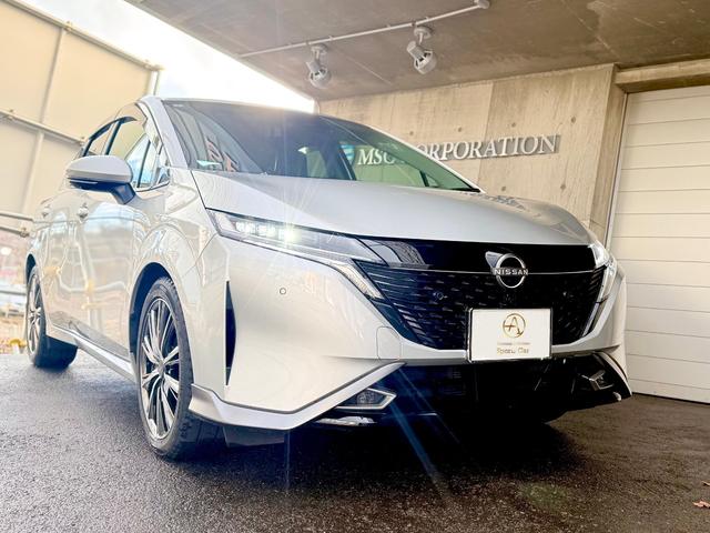 オーラ Ｇ　ＦＯＵＲ　レザーエディション　メーカーオプションニッサンコネクト９インチナビ　ＥＴＣ２．０　ＢＯＳＥサウンドシステム　プロパイロット　アラウンドビュー　寒冷地仕様　ドライブレコーダー　純正アルミ夏タイヤセット積込　ワンオーナー（15枚目）