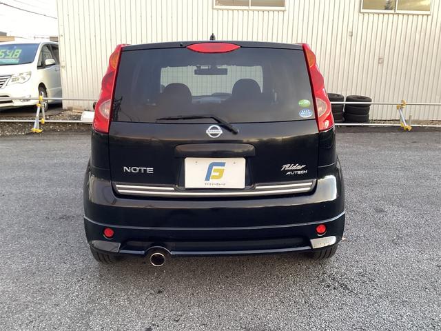 ノート ライダー 4WD ドライブレコーダー ナビ アルミホイール HID スマートキー 電動格納ミラー AT 盗難防止システム 衝突安全ボディ ABS エアコン パワーステアリング パワーウィンドウ(11枚目)