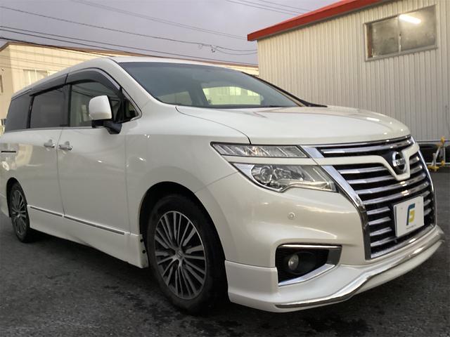 エルグランド 350ハイウェイスタープレミアム 4WD クリアランスソナー 両側スライドドア LEDヘッドランプ 3列シート フルフラット CVT アルミホイール 盗難防止システム 衝突安全ボディ ABS ESC エアコン パワーステアリング(9枚目)