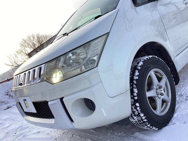 デリカＤ：５ Ｇ　ナビパッケージ　４ＷＤ　ドライブレコーダー　ＥＴＣ　バックカメラ　サイドカメラ　クルーズコントロール　両側スライド・片側電動　オートライト　スマートキー　電動格納ミラー　３列シート　アルミホイール　スタッドレスタイヤ（33枚目）