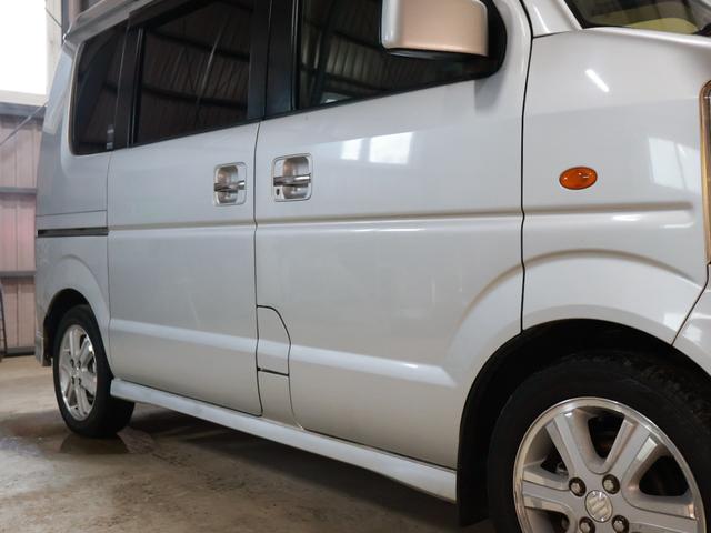 エブリイワゴン PZターボスペシャル ハイルーフ 社外SDナビ ディスチャージライト エンジンスターター パワースライドドア ヒーテッドドアミラー リモコンキー シートヒーター(28枚目)