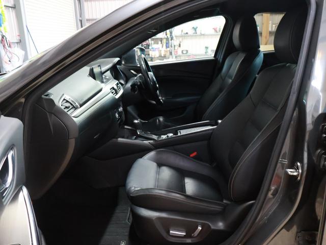 アテンザセダン XD Lパッケージ 純正SDナビ バックカメラ 黒革シート シートヒーター パワーシート 夏冬タイヤ付き Wedsレオニス19インチアルミ LEDライト ヘッドアップディスプレイ ETC 電動リヤサンシェード Bose(23枚目)