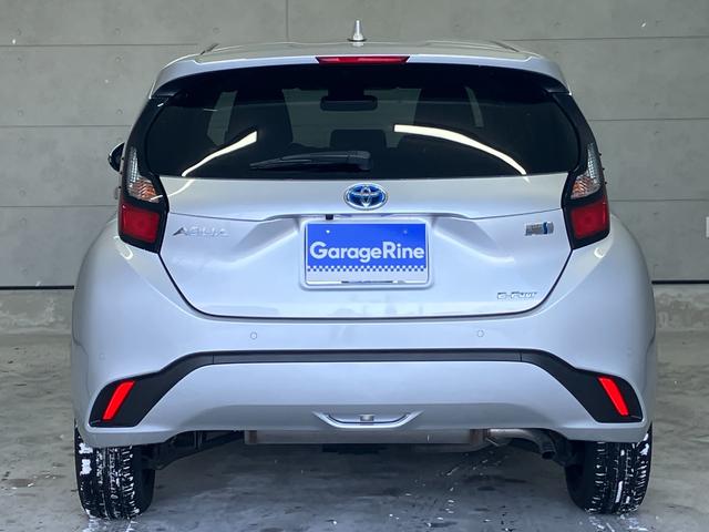 アクア G ワンオーナー☆4WD☆車検R8.9付☆トヨタメーカー保証☆トヨタセーフティセンス☆ETC☆シートヒーター☆Bluetooth接続☆DVD再生☆夏冬タイヤ付(6枚目)