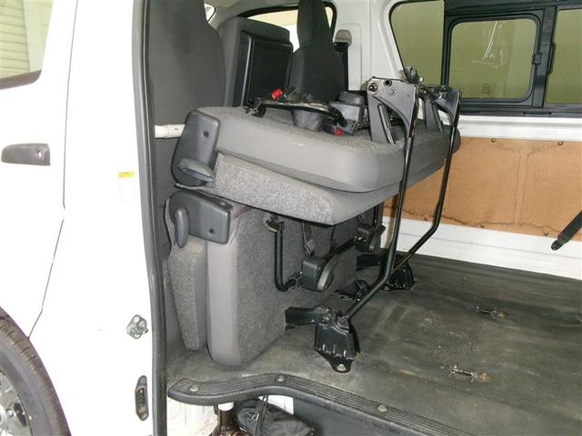 ハイエースバン ロングＤＸ　アルミ　バックモニター　エアバック　フルタイム４ＷＤ　寒冷地　ＡＵＸ　ＥＴＣ付き　パワーウインドウ　キーレス　ＡＢＳ　パワーステアリング　３列シート　マニュアルエアコン　ナビ　メモリーナビ（10枚目）